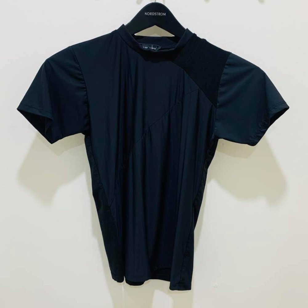 Quilted Upcycled T-Shirt